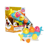 73147 Tomy - Œufs 2 en 1 Avion et Cache-cache 12-36 mois